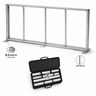 SEG-Stoff-Medienwand – 6m W