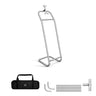 Elegantes Tablet-Display mit Spannstoff