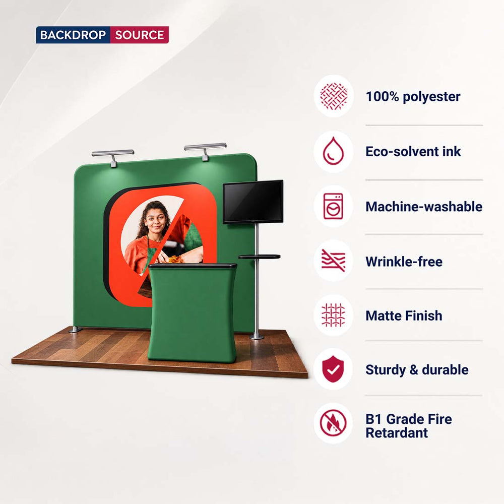 Tragbares Ausstellungsdisplay 3m x 3m – Modell 9