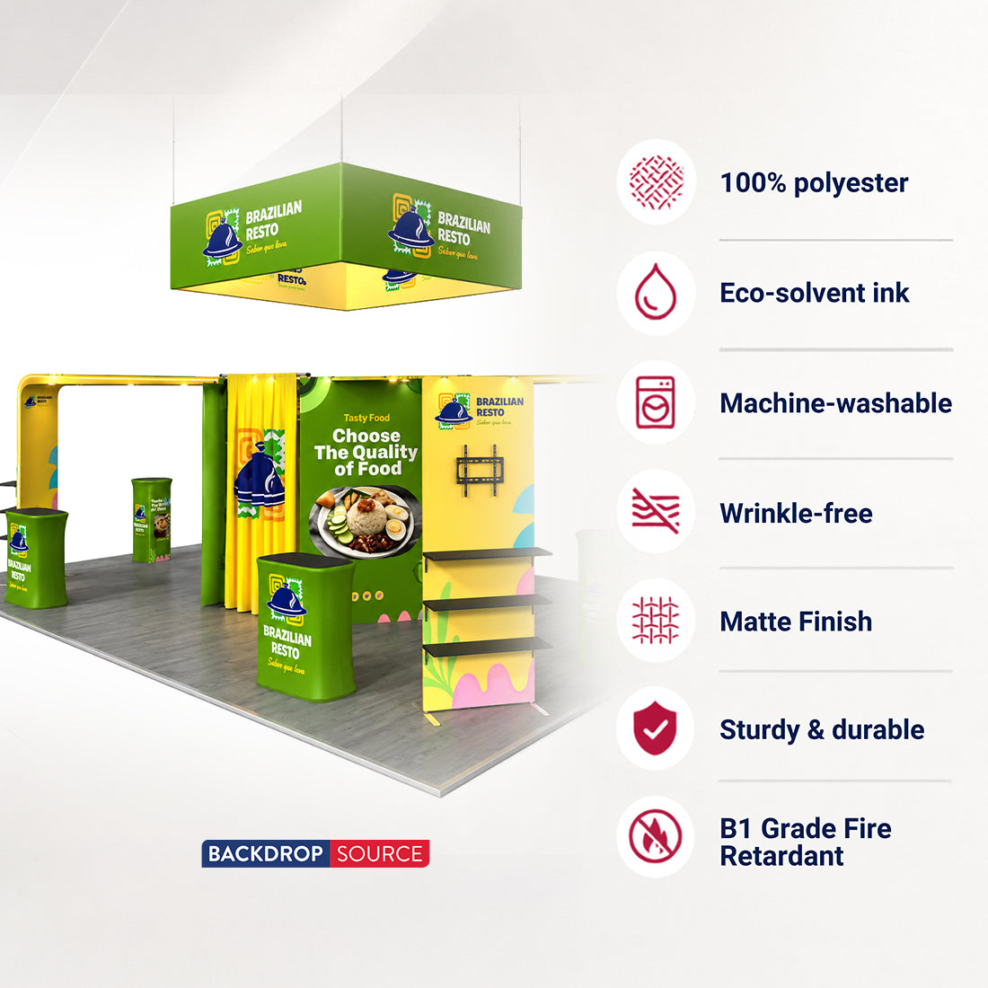 Modular Booth Kits 9m x 6m - Model 4
