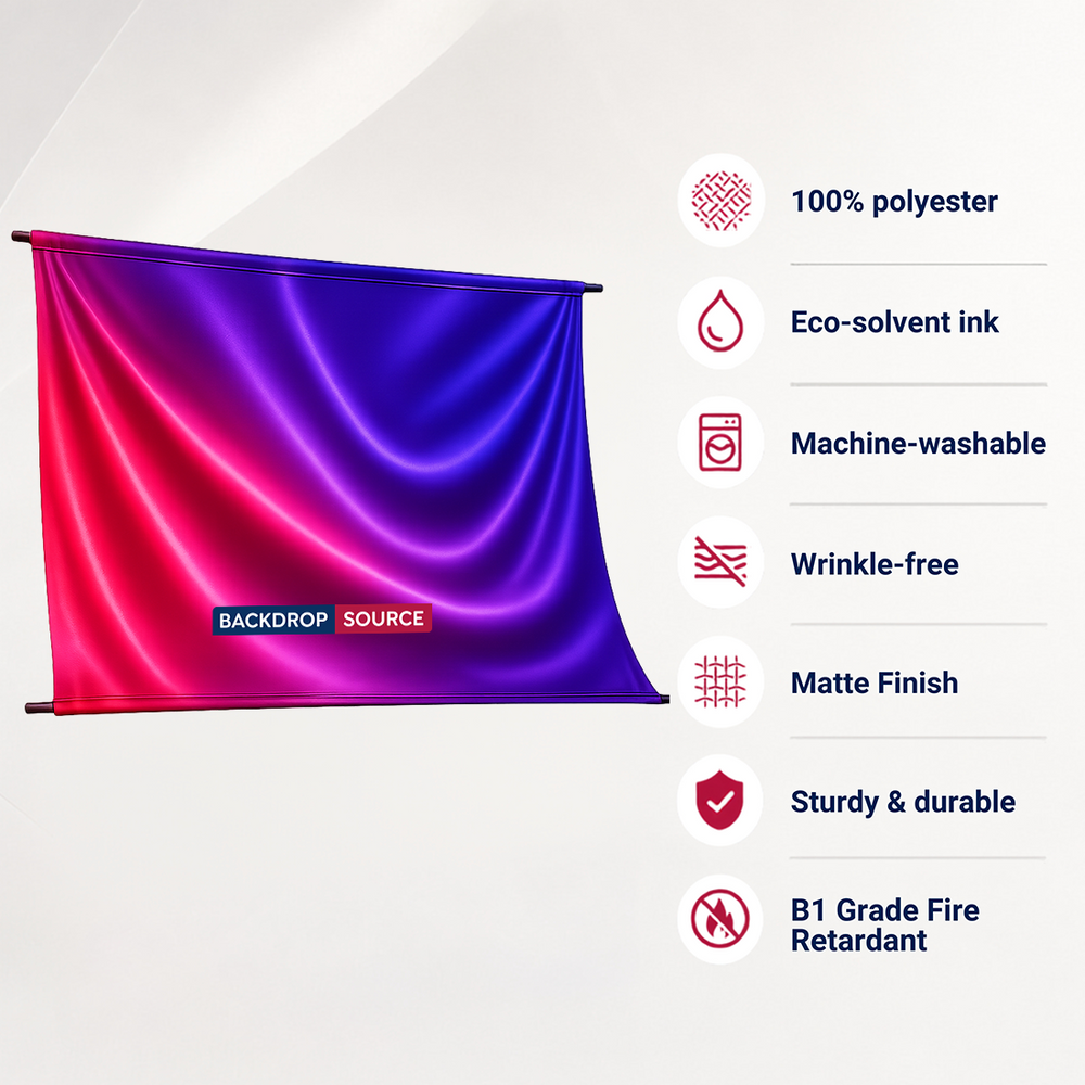 Duplex Satin Fabric Printing