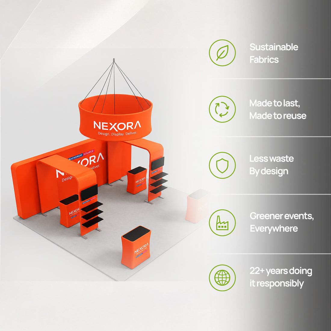 Modular Booth Kits 6m x 6m - Model 09