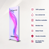 SEG-Stoff-Medienwand – 0.85m W x 2m H