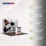 Tragbares Ausstellungsdisplay 3m x 3m – Modell 5