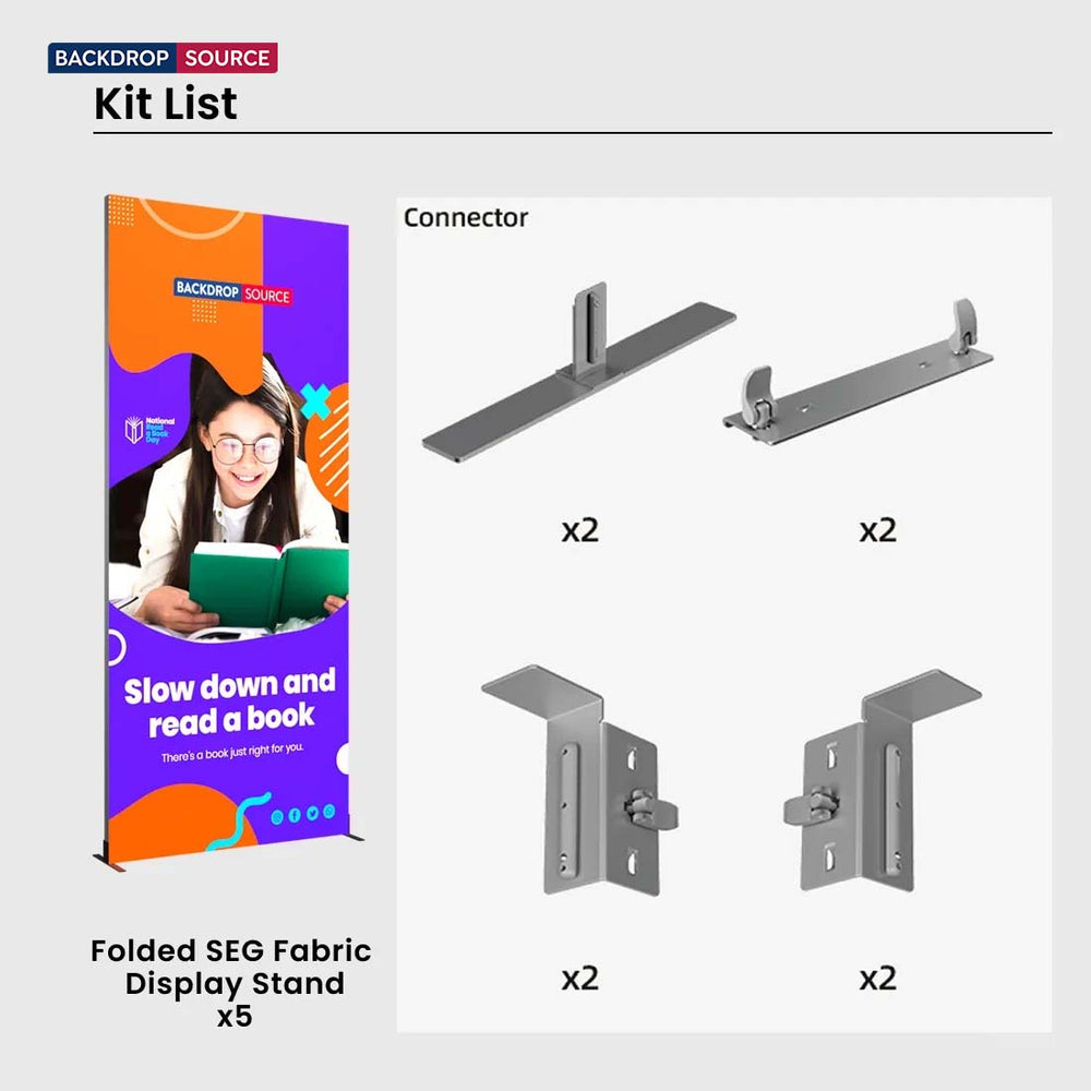 Foldable SEG Exhibition Display - Model 1