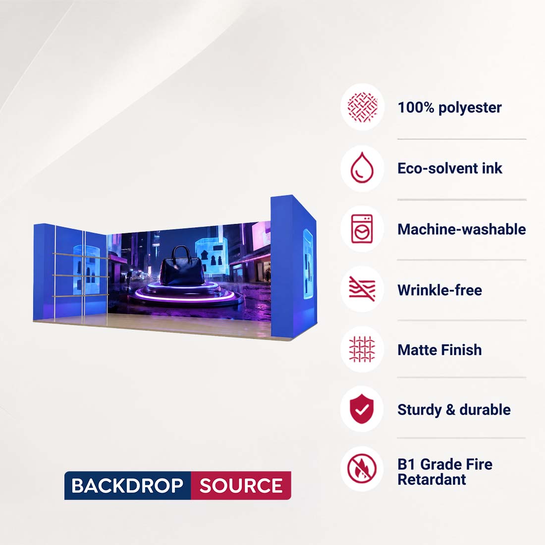 Portable Exhibit Display 3m x 6m - Model 20