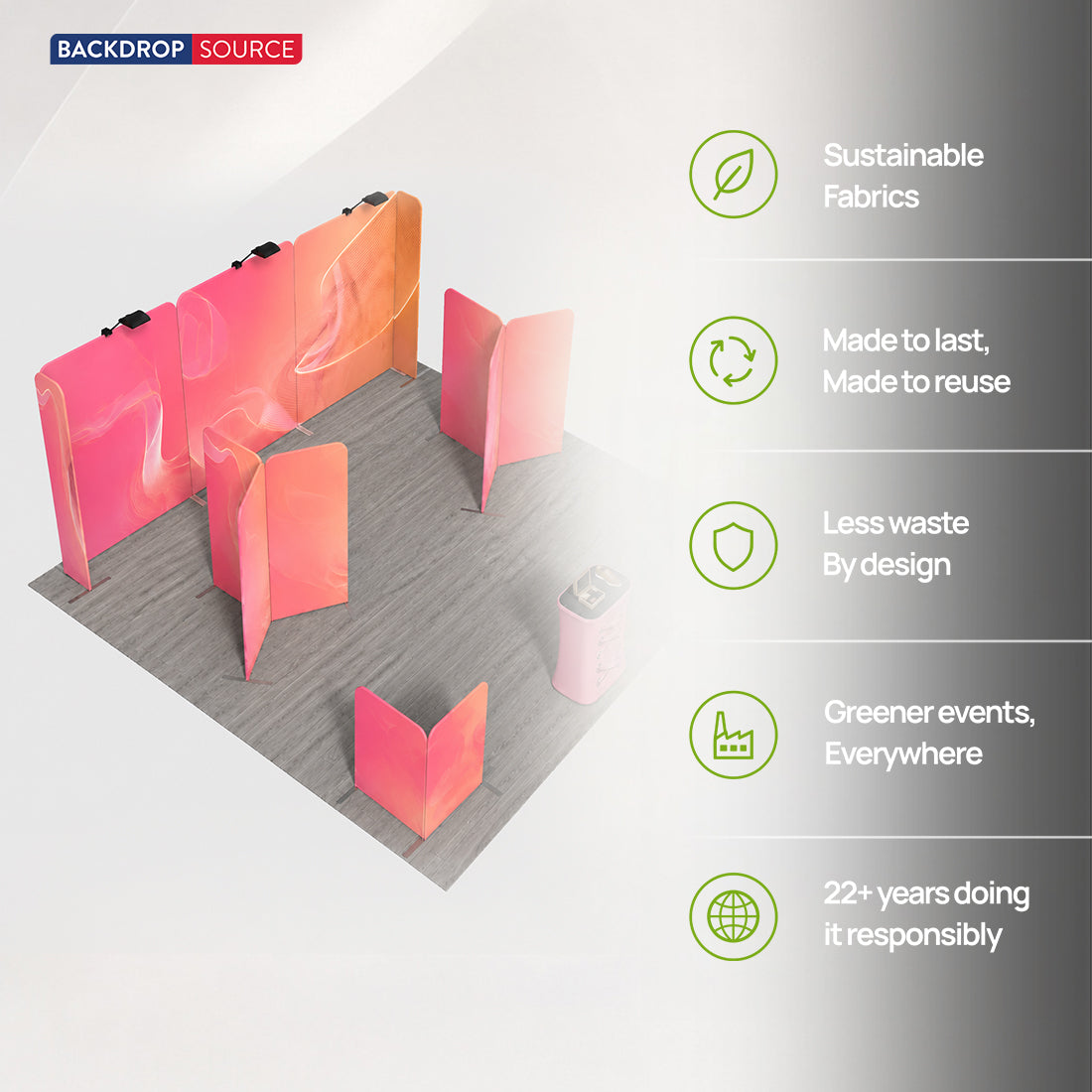 Modular Booth Kits 6m x 6m- Model 17