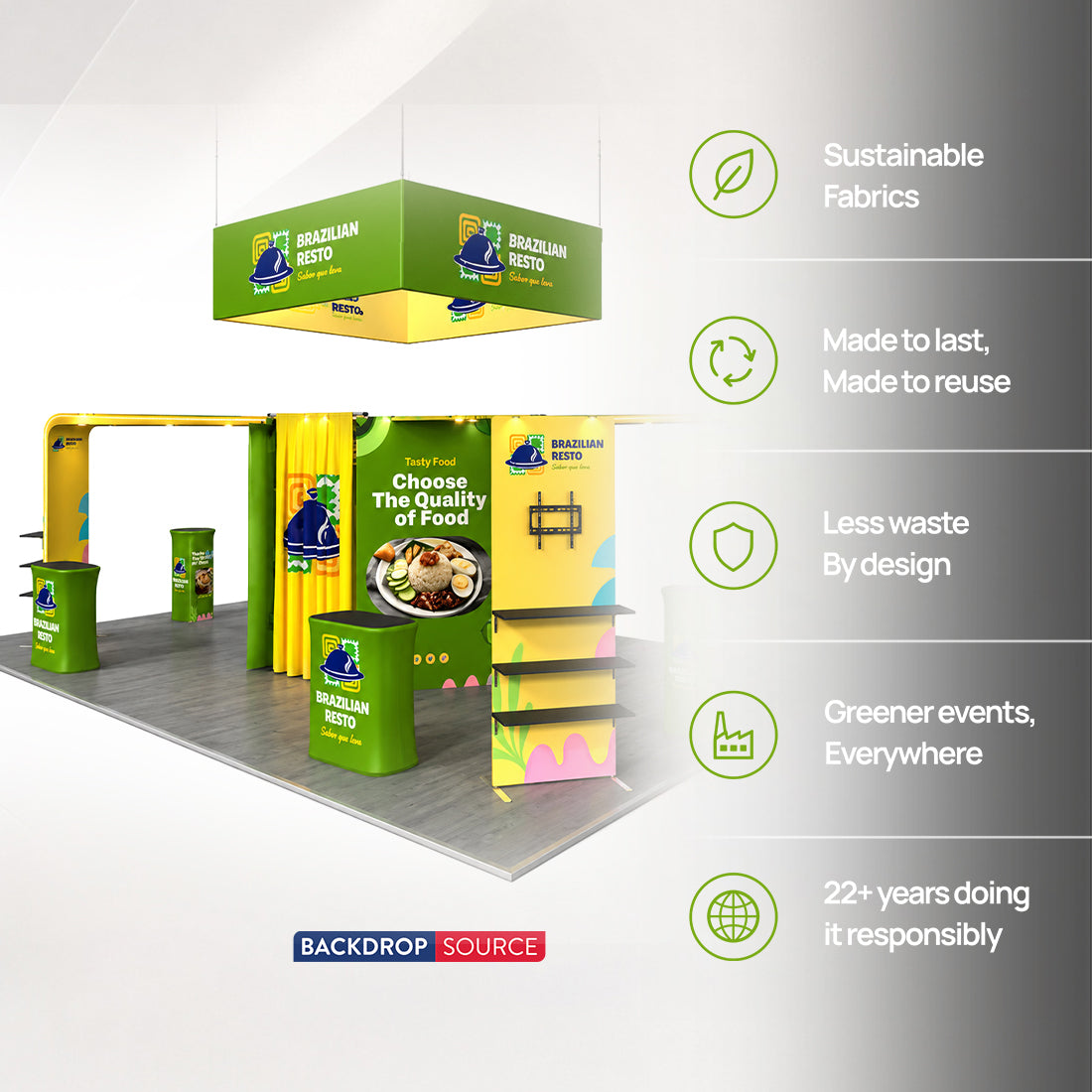 Modular Booth Kits 9m x 6m - Model 4