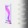 SEG-Stoff-Medienwand – 0.85m W x 2m H