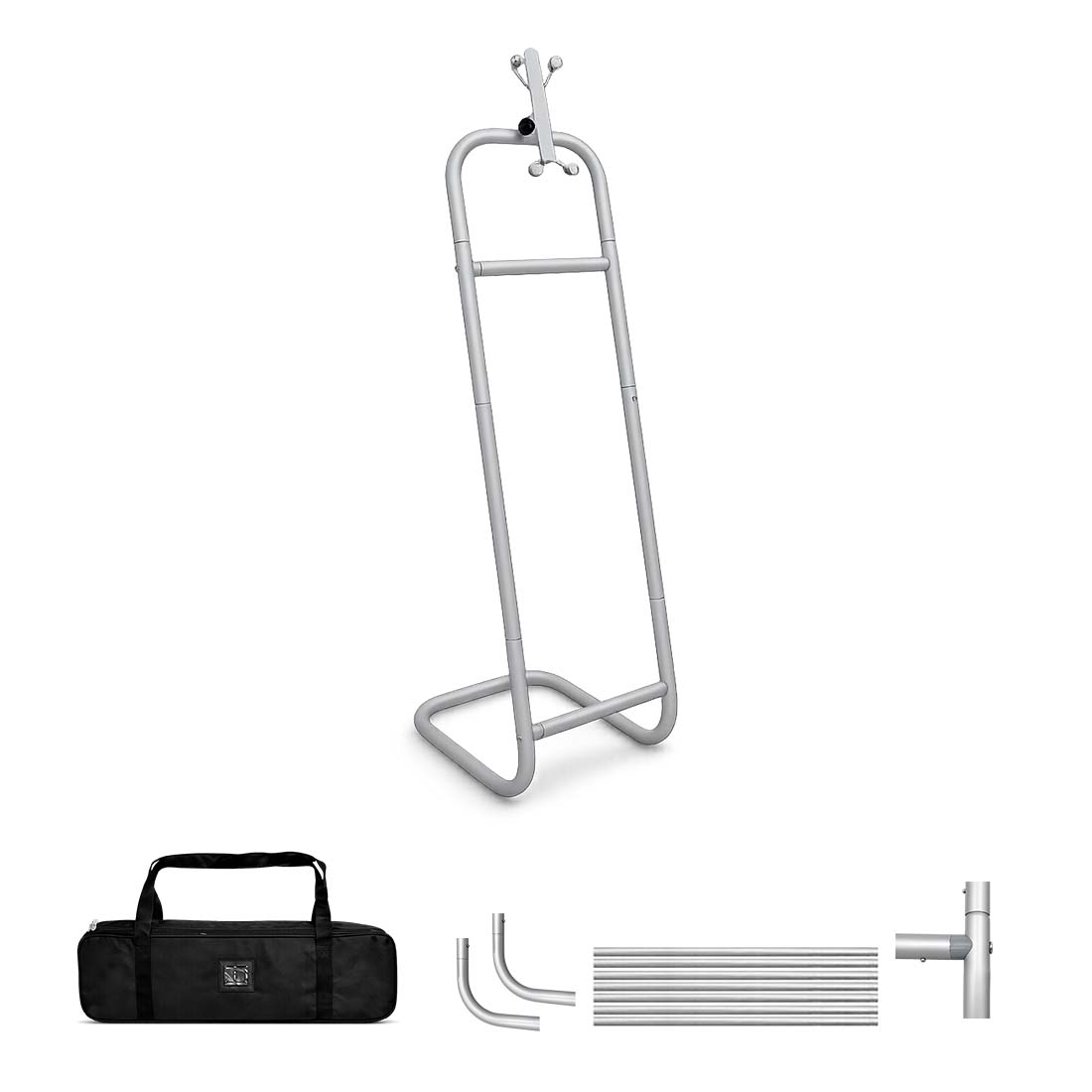 Elegantes Tablet-Display mit Spannstoff