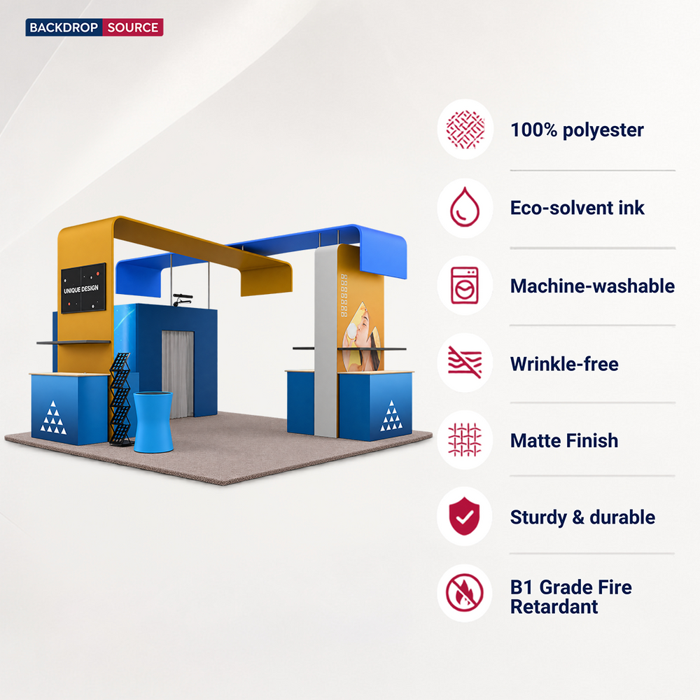 Modular Booth Kits 6m x 6m - Model 12