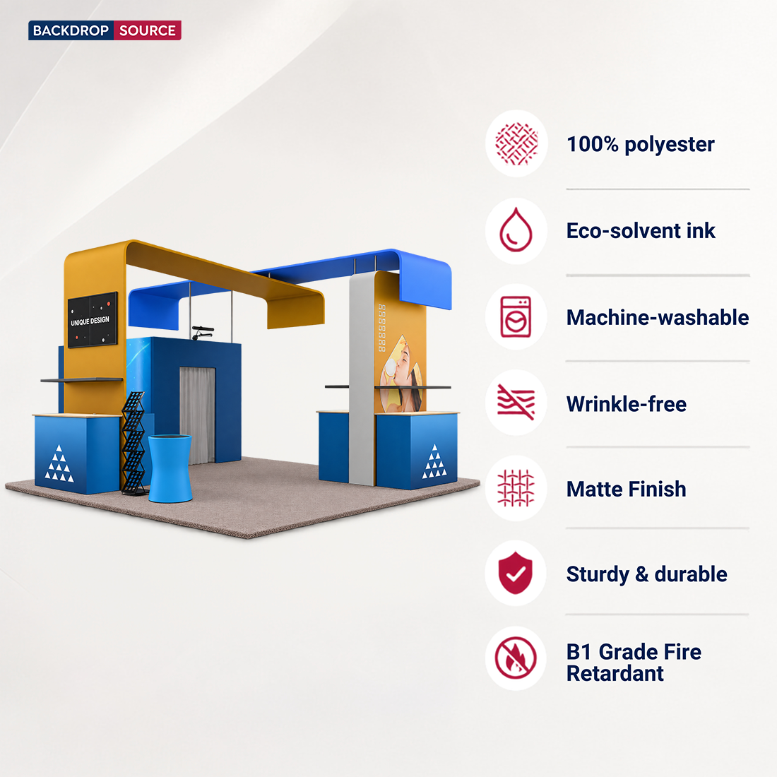 Modular Booth Kits 6m x 6m - Model 12