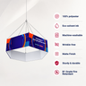 Hängendes Sky-Tube-Sechseckbanner