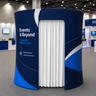Rundes Umhausungszelt für Fotokabinen