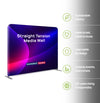 Premium Straight Tension Fabric Backdrop Display
