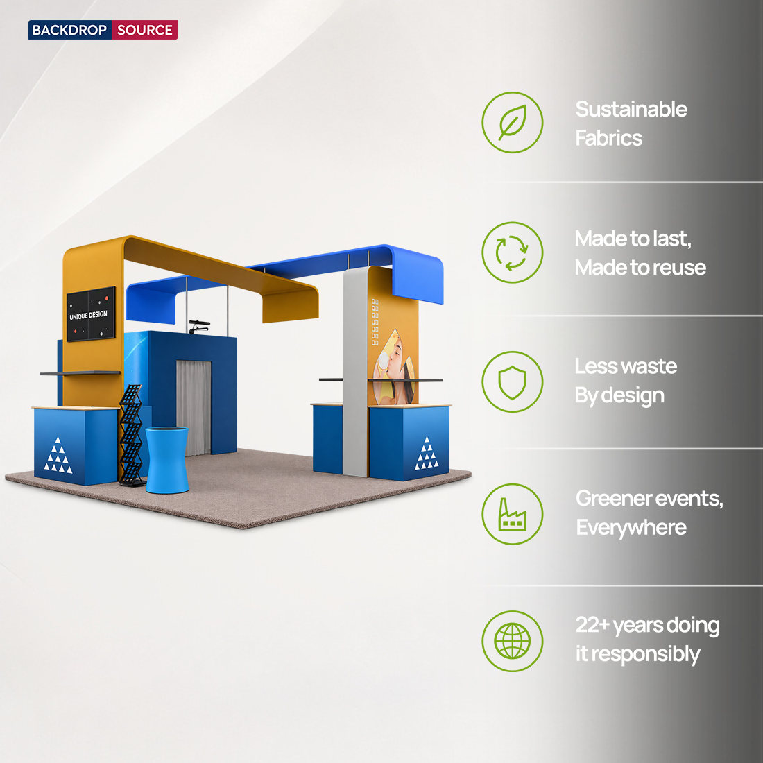 Modular Booth Kits 6m x 6m - Model 12