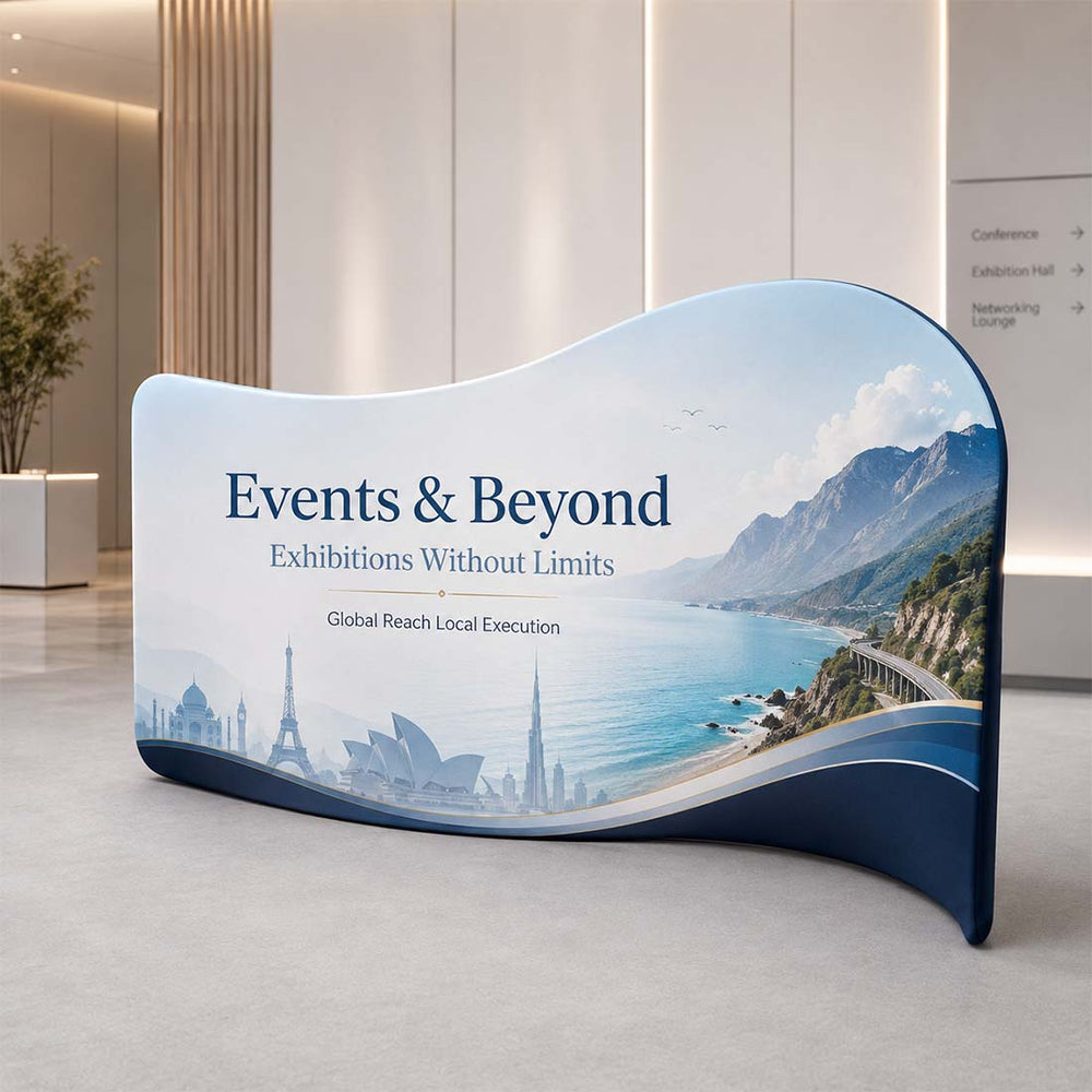 Glide-Wave-Ausstellungsdisplay