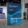 Non-Backlit SEG Over Size Fabric Display - 3m W x 4m H