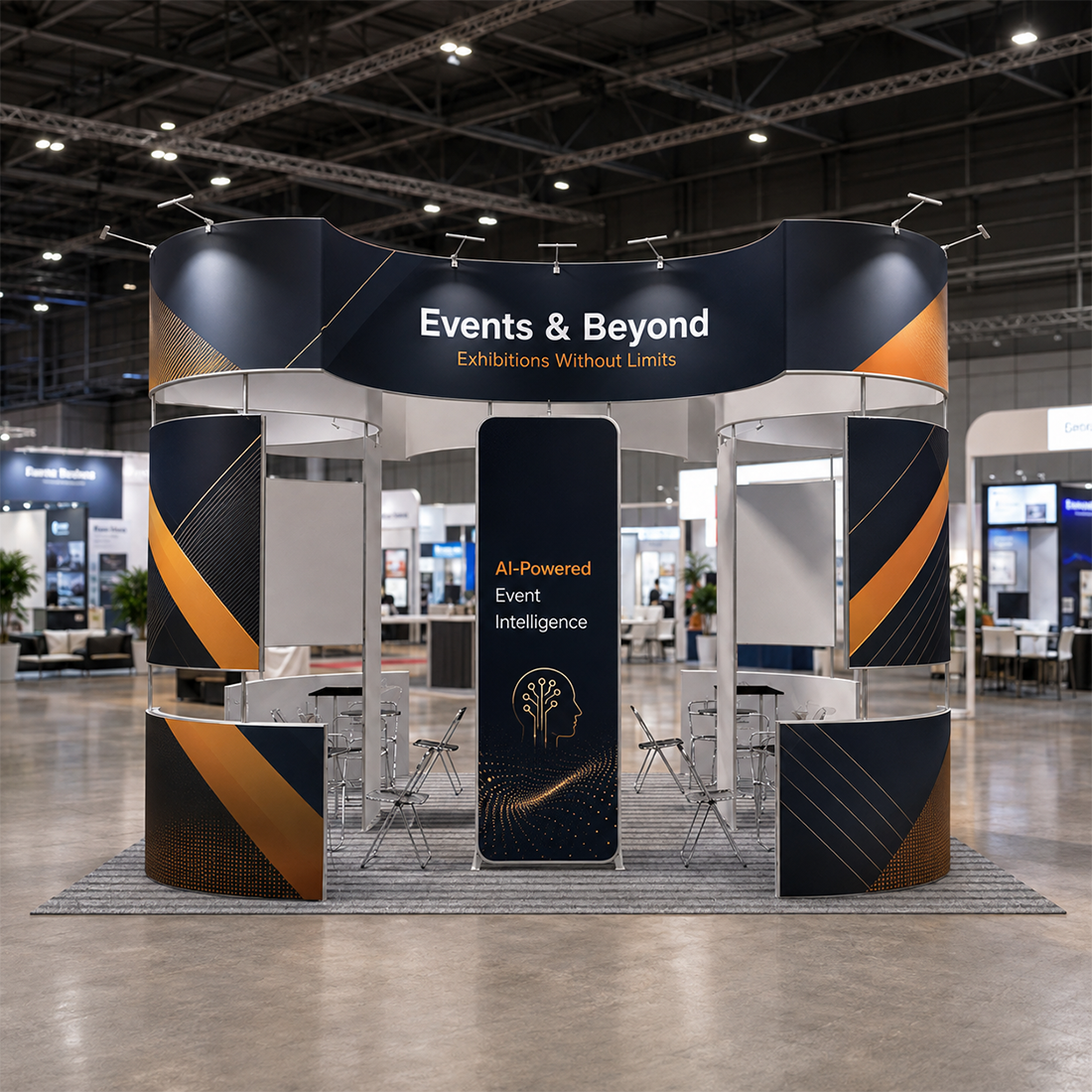 Modular Booth Kits 6m x 6m - Model 14