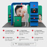 Mobiles Ausstellungsdisplay 3m x 6m – Modell 11
