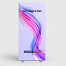 SEG-Stoff-Medienwand – 1m W x 2m H
