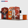 Tragbare Ausstellungswand 6m x 3m – Modell 9