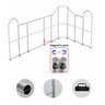 Magnetisches Stoff-Messestandsystem – Modell 1 (6m x 6m)