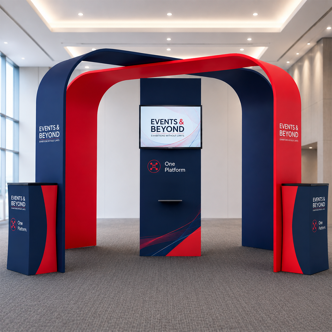 Modular Booth Kits 6m x 6m - Model 05
