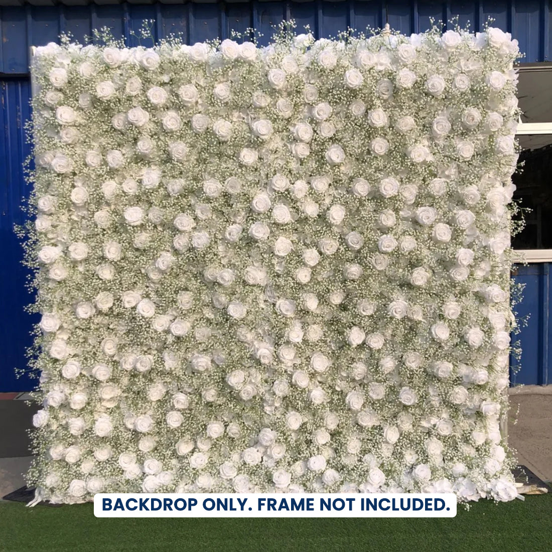 Künstliche Blumen-Hintergrundwand für Veranstaltungen – Stil 28