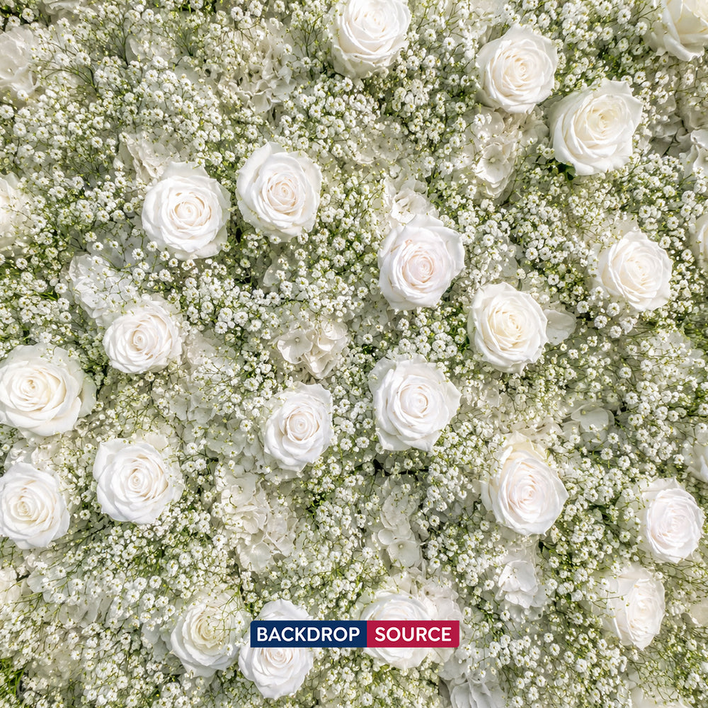 Künstliche Blumen-Hintergrundwand für Veranstaltungen – Stil 28