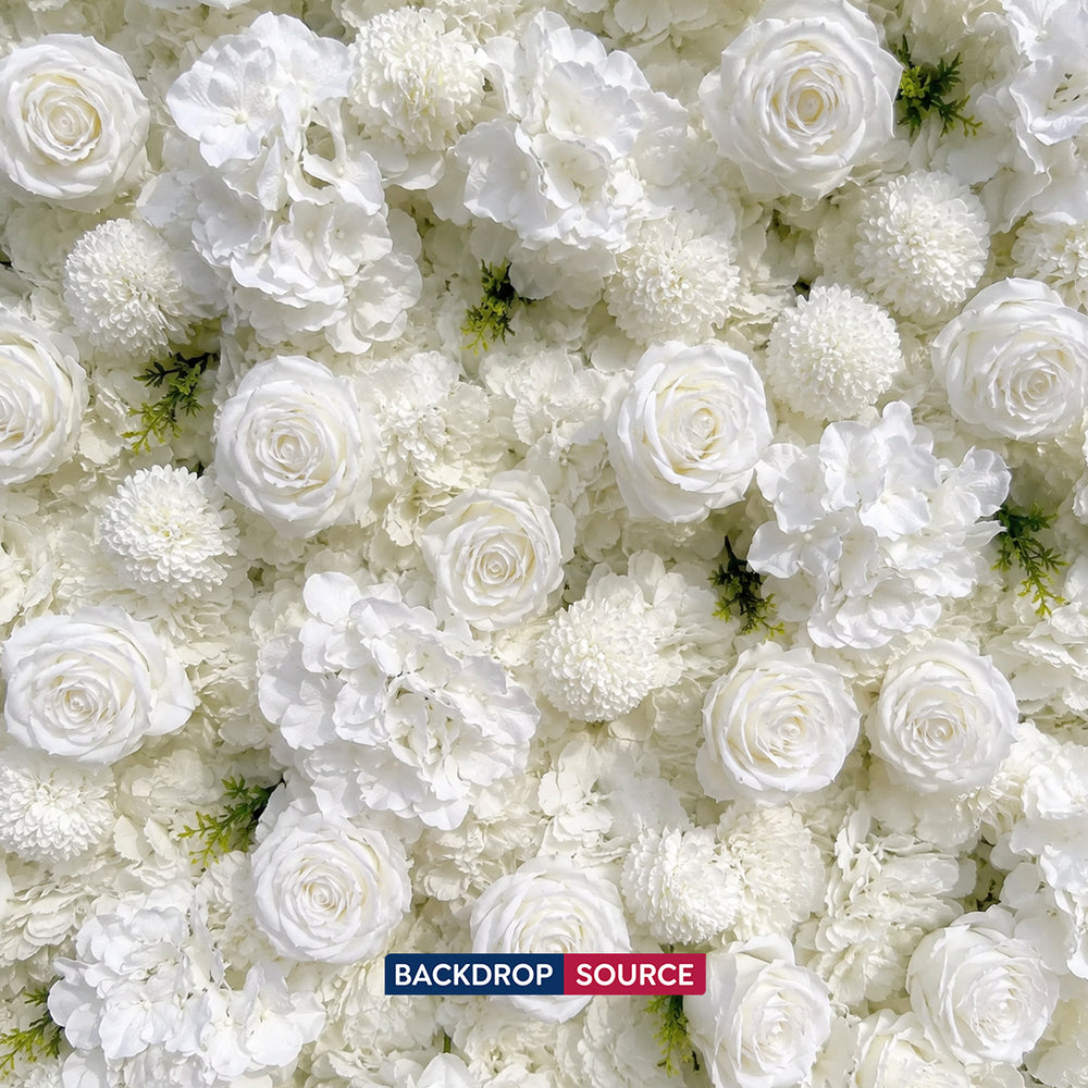Künstliche Blumen-Eventwand als Hintergrund – Stil 37