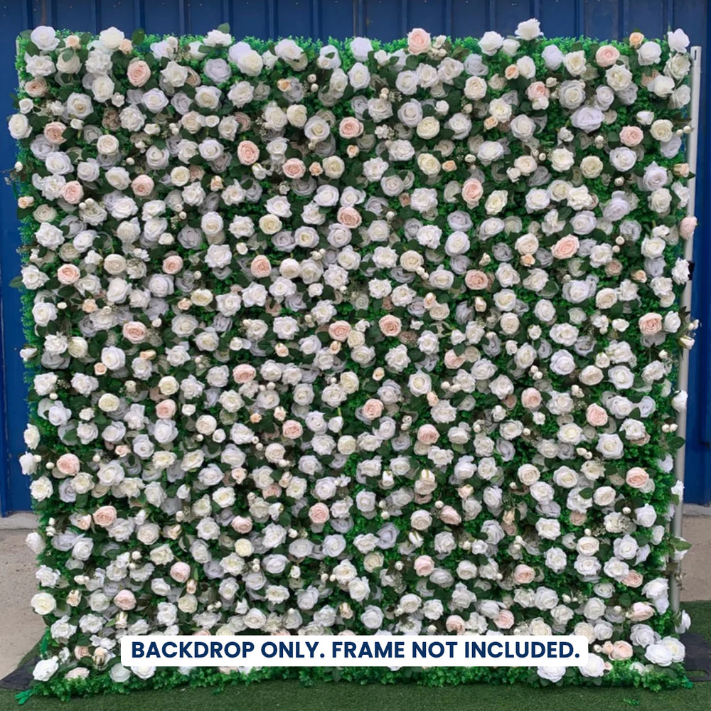 Künstliche Blumen-Eventwand als Hintergrund – Stil 41