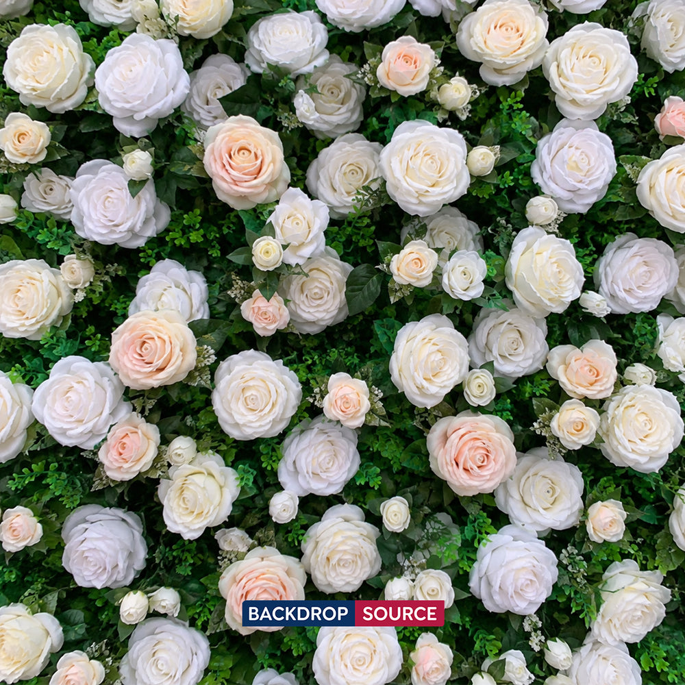 Künstliche Blumen-Eventwand als Hintergrund – Stil 41