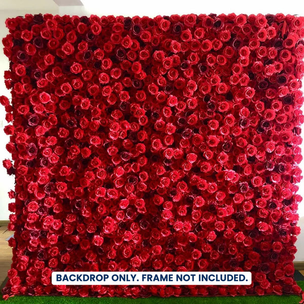 Artificial Floral Event Wall Backdrop – Style 43