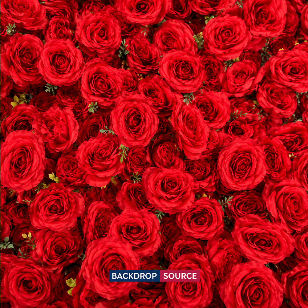 Künstliche Blumen-Eventwand als Hintergrund – Stil 45