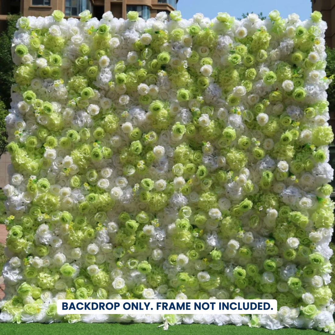 Künstliche Blumen-Eventwand als Hintergrund – Stil 46