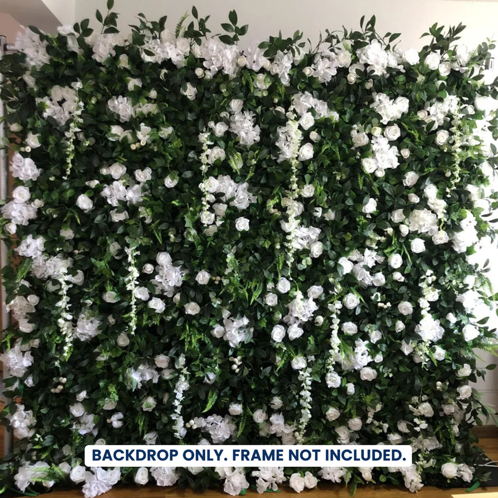 Künstliche Blumen-Eventwand als Hintergrund – Stil 49