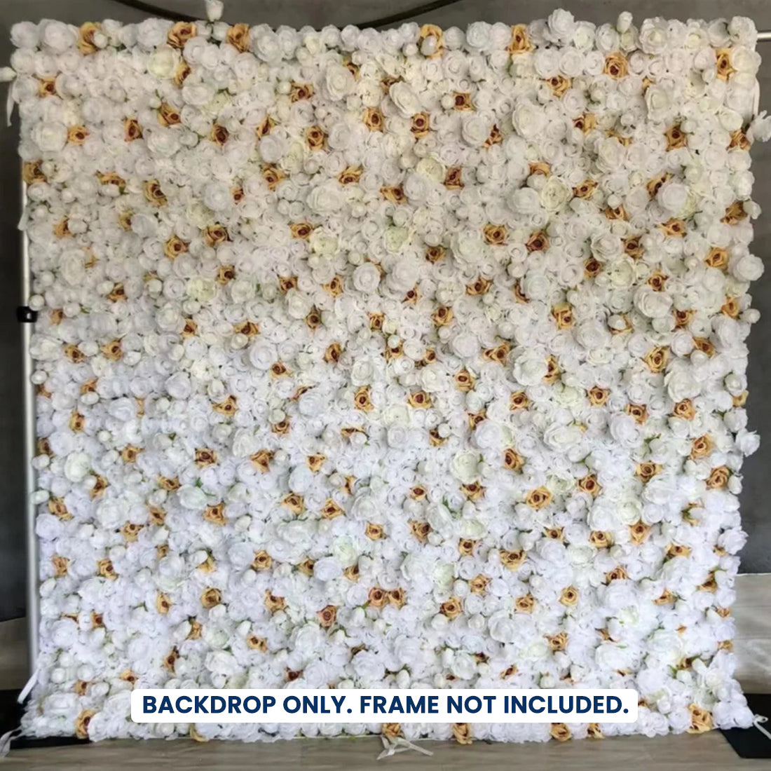 Künstliche Blumen-Eventwand als Hintergrund – Stil 50