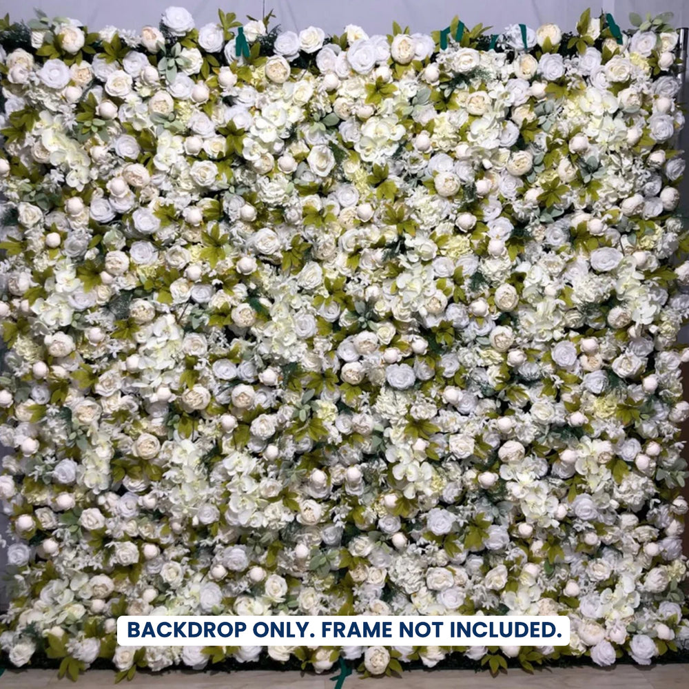 Künstliche Blumen-Eventwand als Hintergrund – Stil 52
