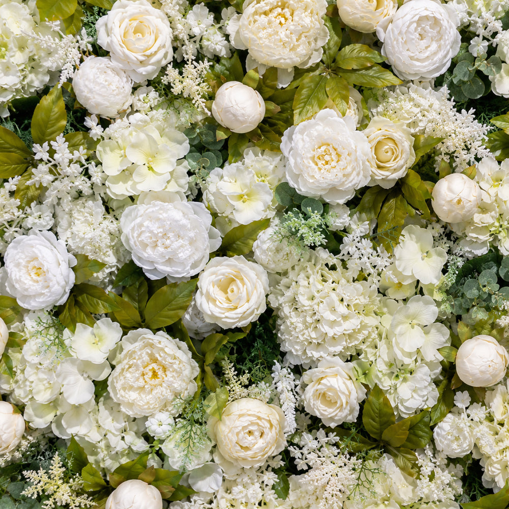 Künstliche Blumen-Eventwand als Hintergrund – Stil 52