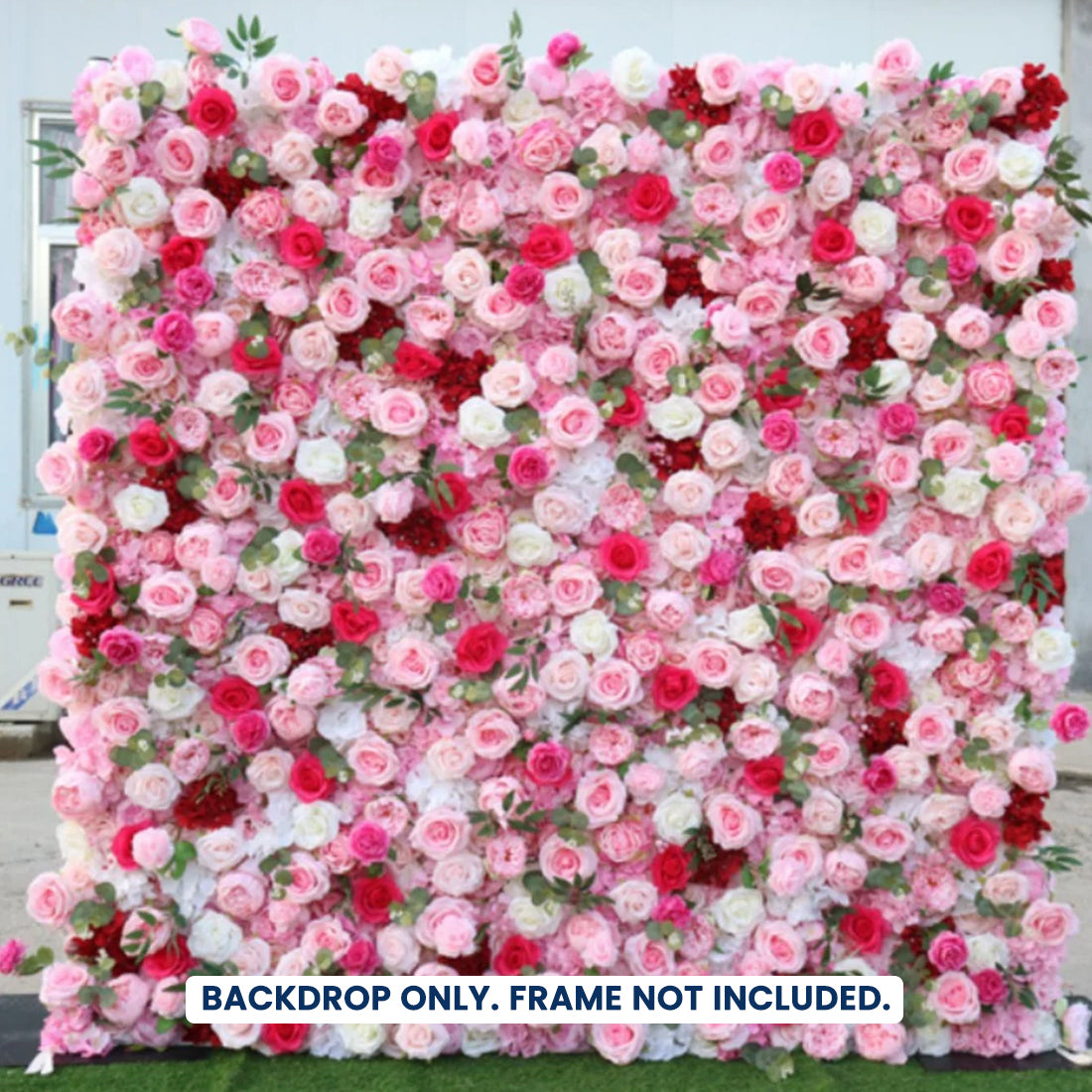 Künstliche Blumen-Eventwand als Hintergrund – Stil 55