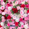 Künstliche Blumen-Eventwand als Hintergrund – Stil 55