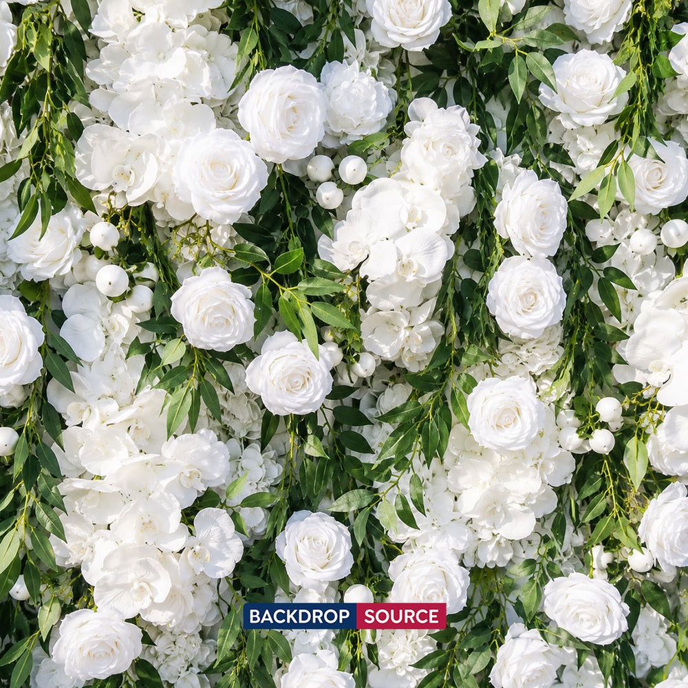 Artificial Floral Event Wall Backdrop – Style 56