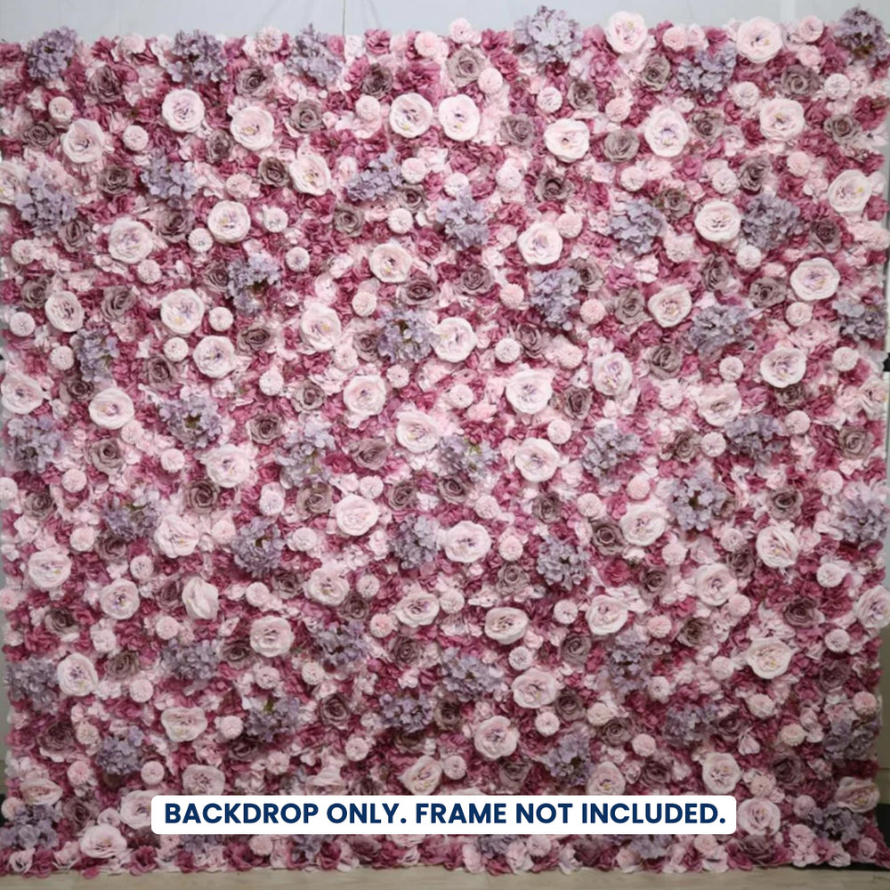 Künstliche Blumen-Eventwand als Hintergrund – Stil 58