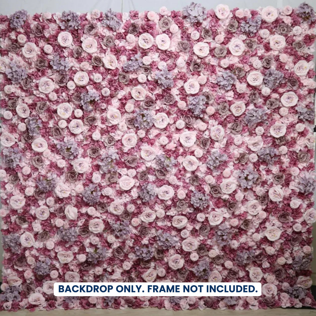 Künstliche Blumen-Eventwand als Hintergrund – Stil 58