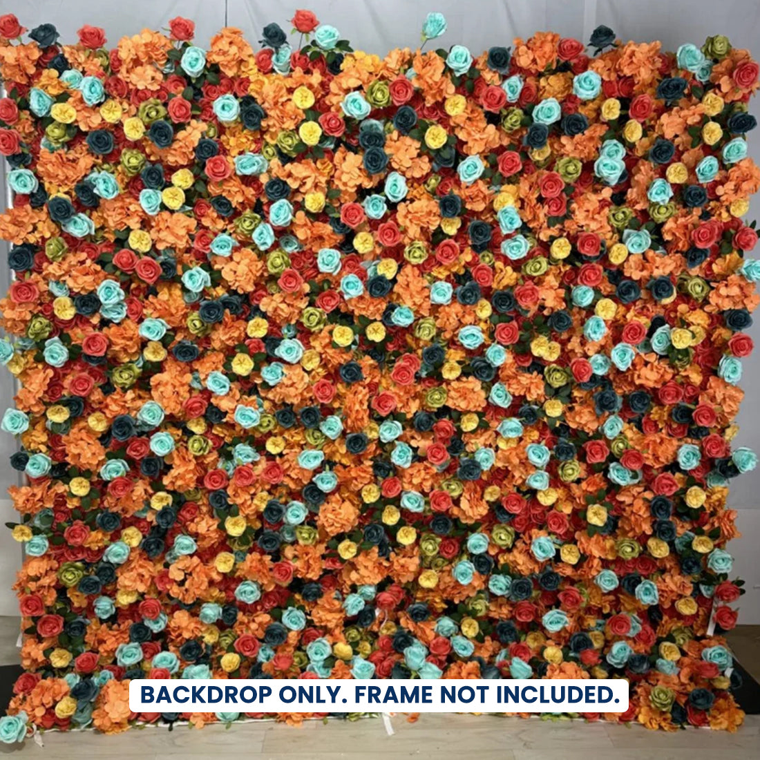 Künstliche Blumen-Eventwand als Hintergrund – Stil 61