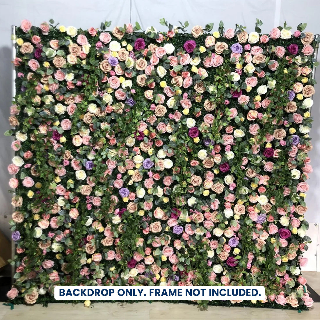 Künstliche Blumen-Eventwand als Hintergrund – Stil 62