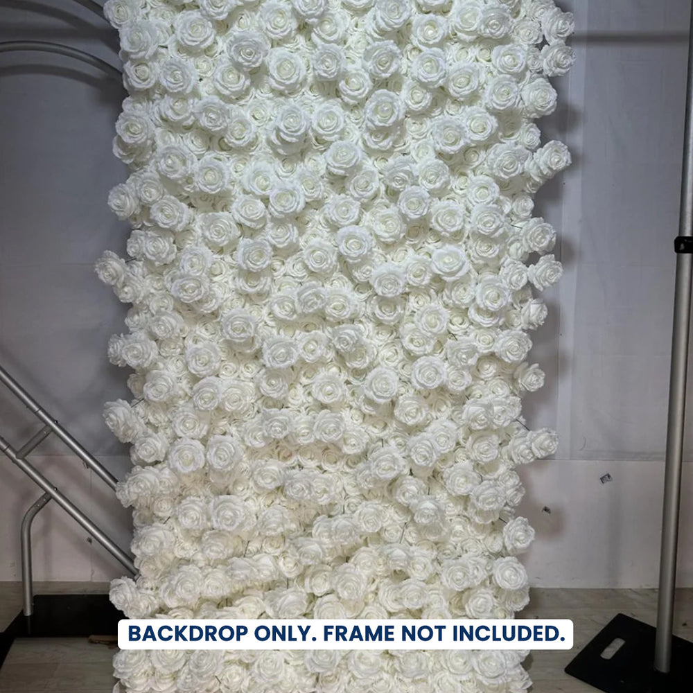 Künstliche Blumen-Eventwand als Hintergrund – Stil 69