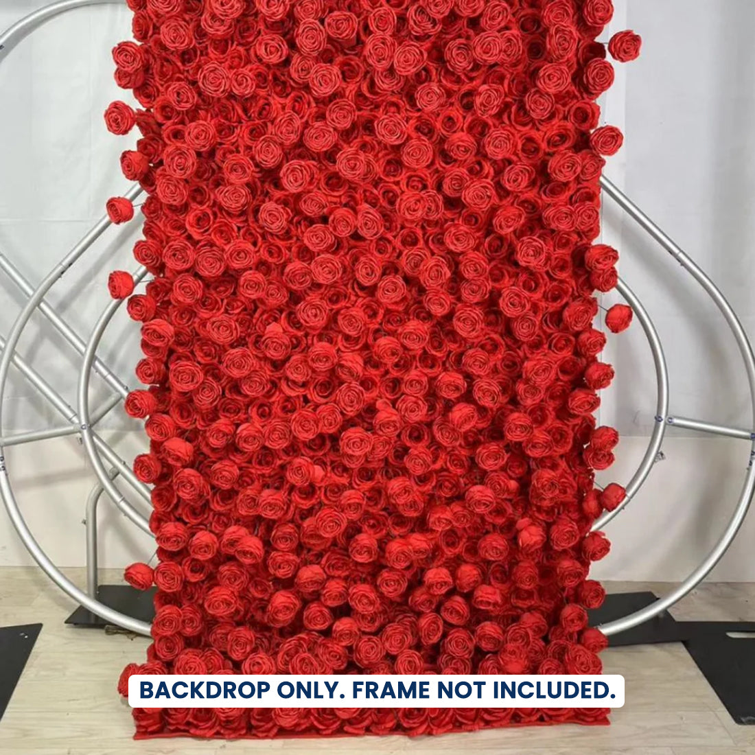 Künstliche Blumen-Eventwand als Hintergrund – Stil 70