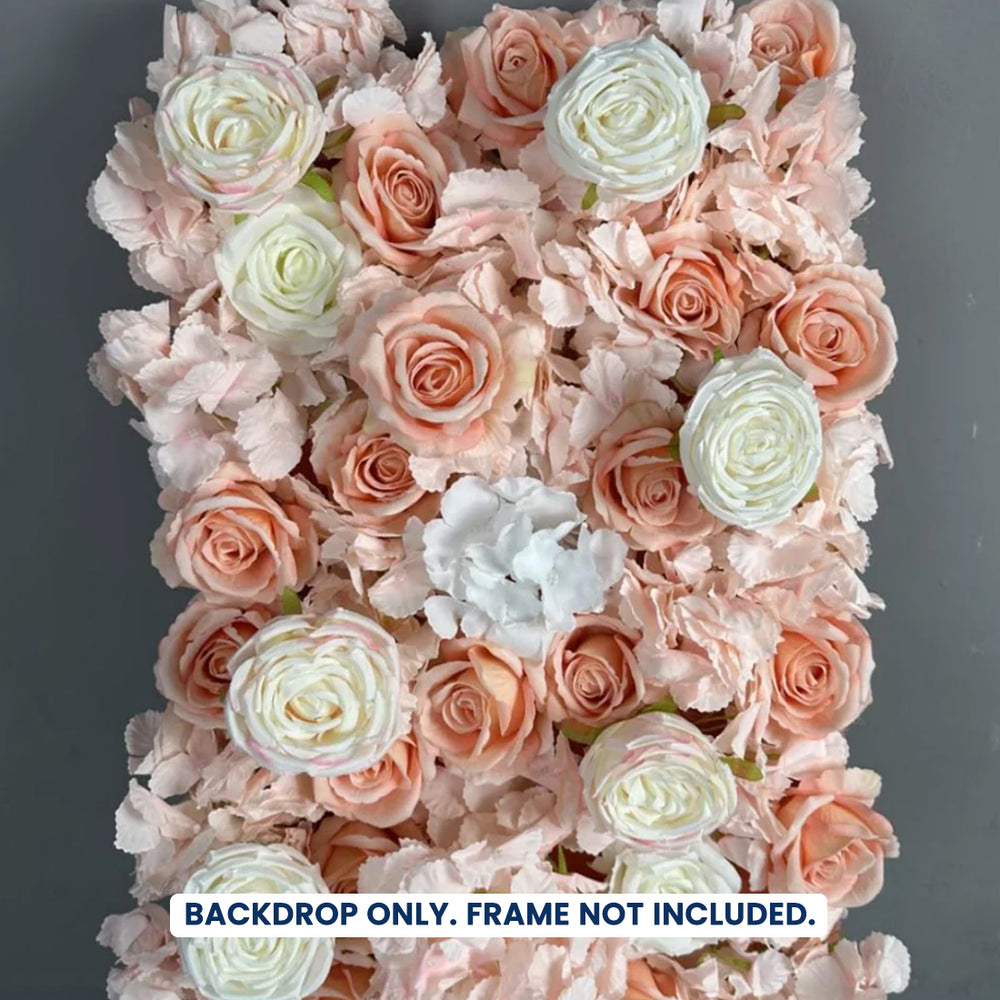 Künstliche Blumen-Eventwand als Hintergrund – Stil 72
